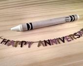 Happy Anniversary Garland...
