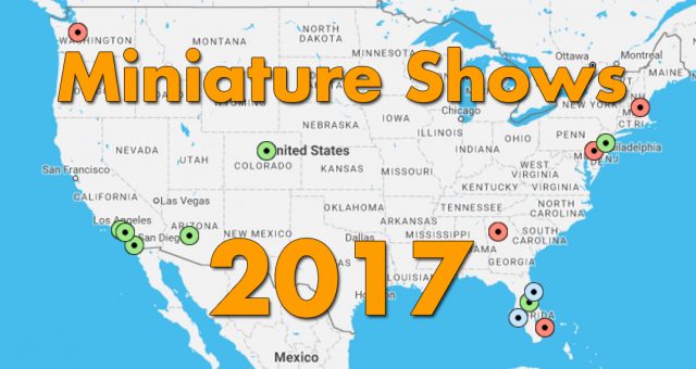 2017 Miniature Shows for Jan, Feb, and Mar